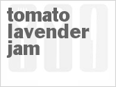 recipe for tomato lavender jam