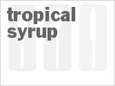 recipe for tropical syrup