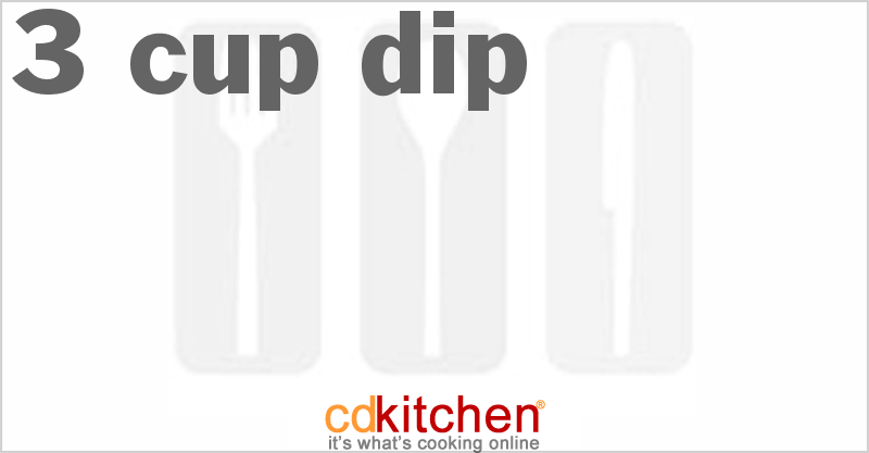 3 Cup Dip - CDKitchen.com