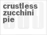 Crustless Zucchini Pie
