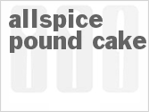 recipe for allspice pound cake
