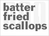 recipe for batter fried scallops