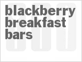 recipe for blackberry breakfast bars