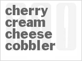 recipe for cherry-cream-cheese cobbler