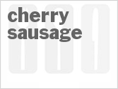 recipe for cherry sausage