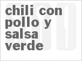 recipe for chili con pollo y salsa verde