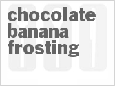 recipe for chocolate banana frosting