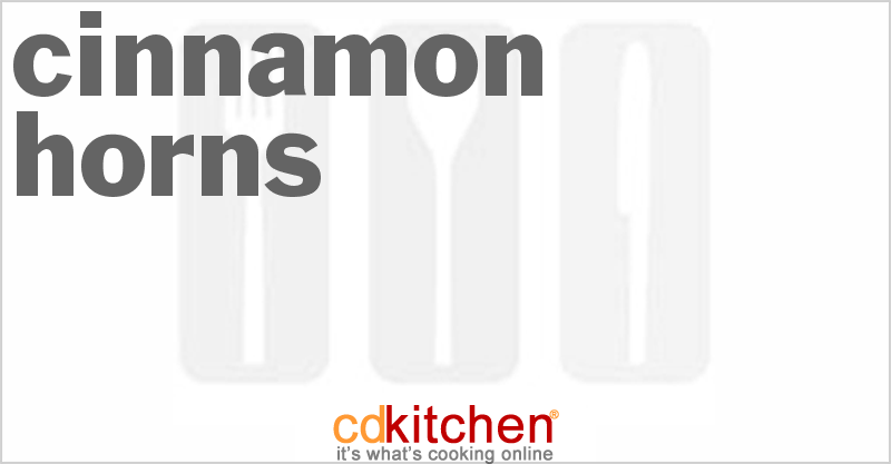 Cinnamon Horns - CDKitchen.com