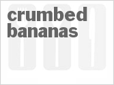 recipe for crumbed bananas