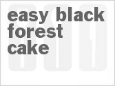 recipe for easy black forest cake