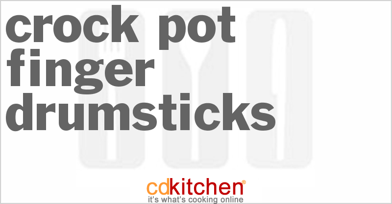 Finger Drumsticks - CDKitchen.com