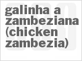 recipe for galinha a zambeziana (chicken zambezia)