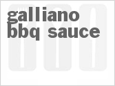 recipe for galliano bbq sauce