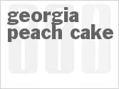 recipe for georgia peach cake