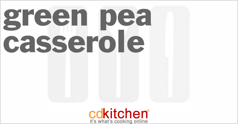 Green Pea Casserole - CDKitchen.com