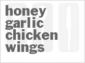 recipe for honey garlic chicken wings