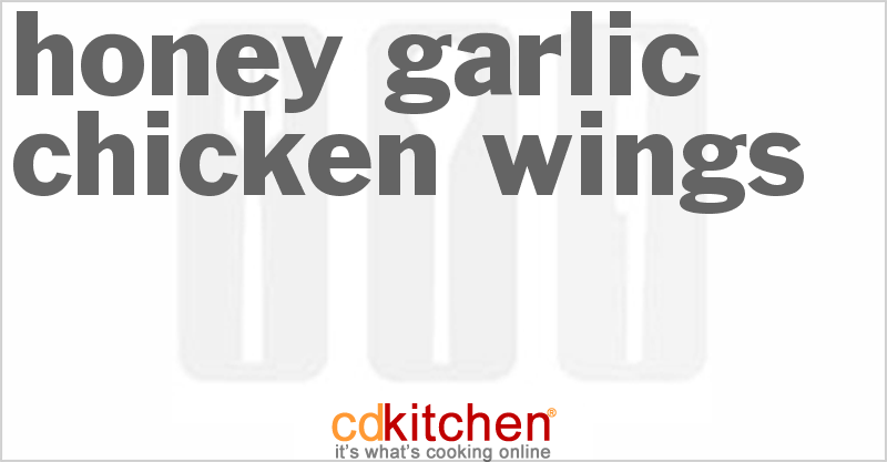 Honey Garlic Chicken Wings - CDKitchen.com