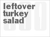 recipe for leftover turkey salad