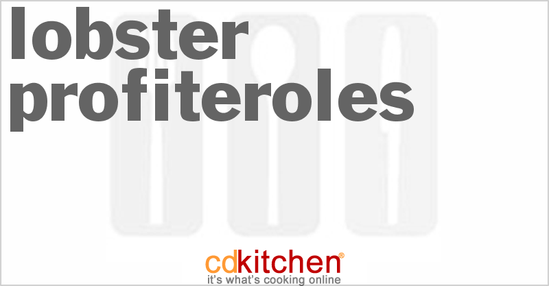Lobster Profiteroles - CDKitchen.com