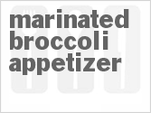 recipe for marinated broccoli appetizer