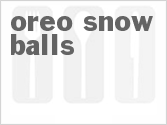 recipe for oreo snow balls