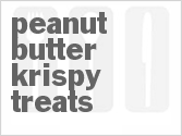 recipe for peanut butter krispy treats