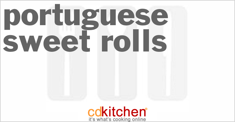 Portuguese Sweet Rolls - CDKitchen.com