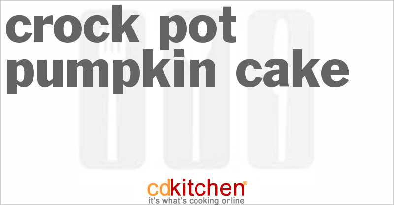Pumpkin Cake - CDKitchen.com