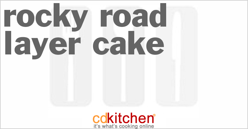 Rocky Road Layer Cake - CDKitchen.com