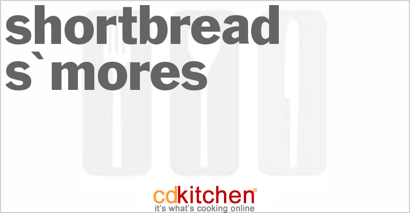 Shortbread S'Mores - CDKitchen.com