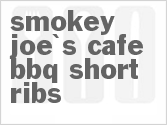 recipe for smokey joe's cafe bbq short ribs