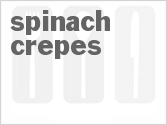 recipe for spinach crepes