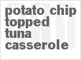 recipe for potato chip topped slow cooker tuna casserole