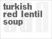 recipe for turkish red lentil soup
