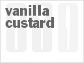 recipe for vanilla custard