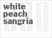 recipe for white peach sangria