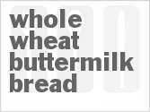 recipe for whole wheat buttermilk bread