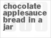 Chocolate Applesauce Bread In A Jar