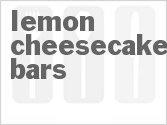 Lemon Cheesecake Bars
