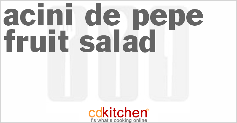 Acini De Pepe Fruit Salad - CDKitchen.com