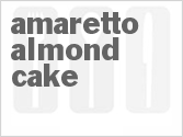 recipe for amaretto-almond cake