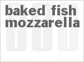 recipe for baked fish mozzarella