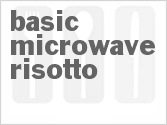 recipe for basic microwave risotto