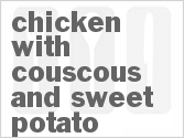 recipe for chicken with couscous and sweet potato