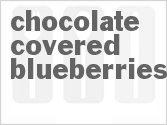 recipe for chocolate covered blueberries