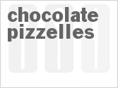 recipe for chocolate pizzelles