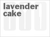 recipe for lavender cake