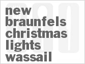 recipe for new braunfels christmas lights wassail