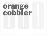 recipe for orange cobbler