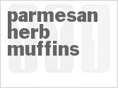 recipe for parmesan herb muffins